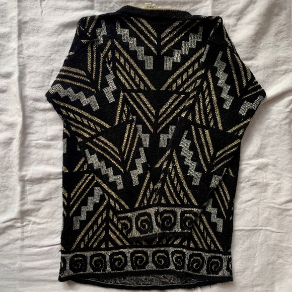 Vintage 80's Metallic Sweater - Picture 2 of 4